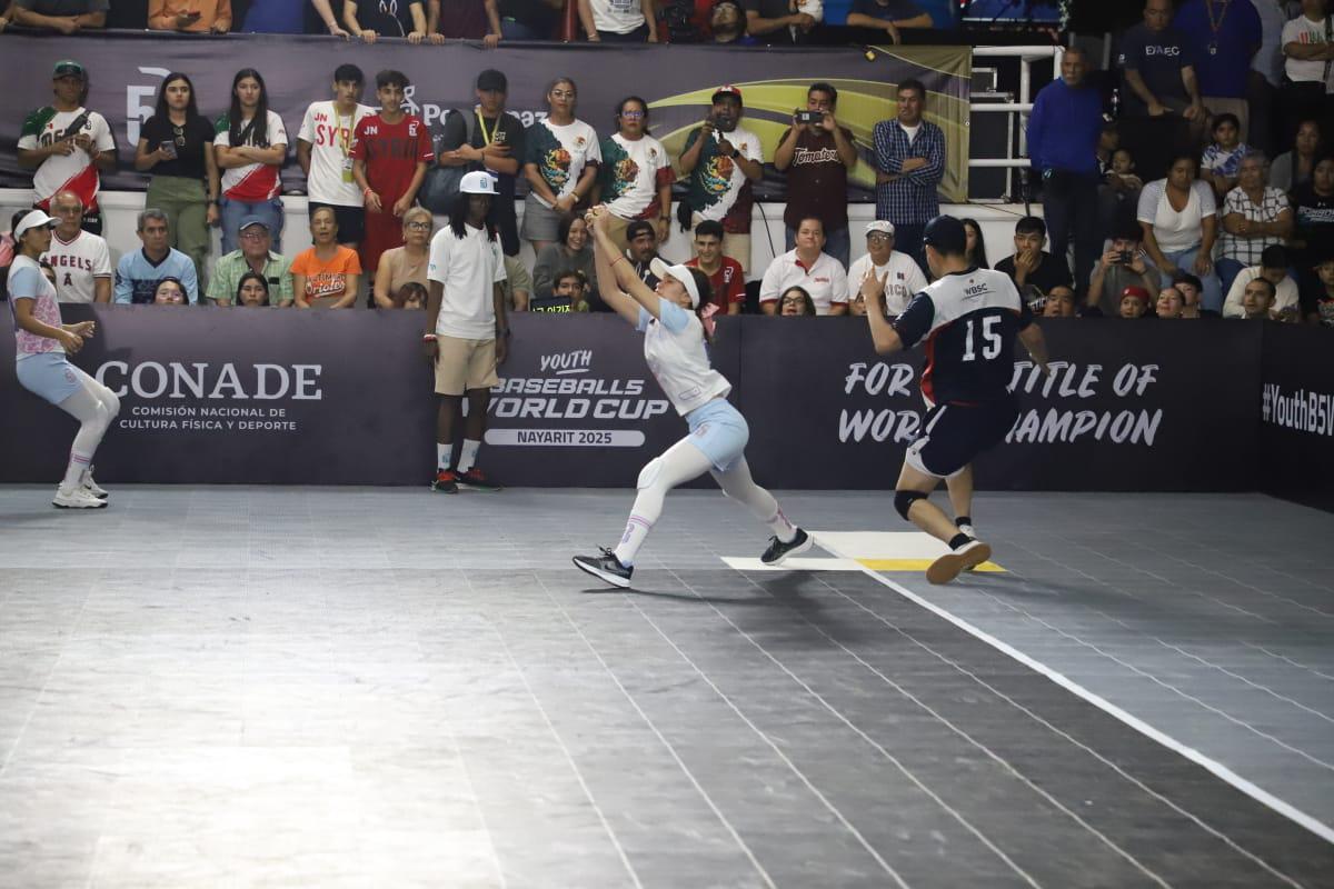 $!Avanza México a octavos de final en laCopa del Mundo de Beisbol Five Sub 18