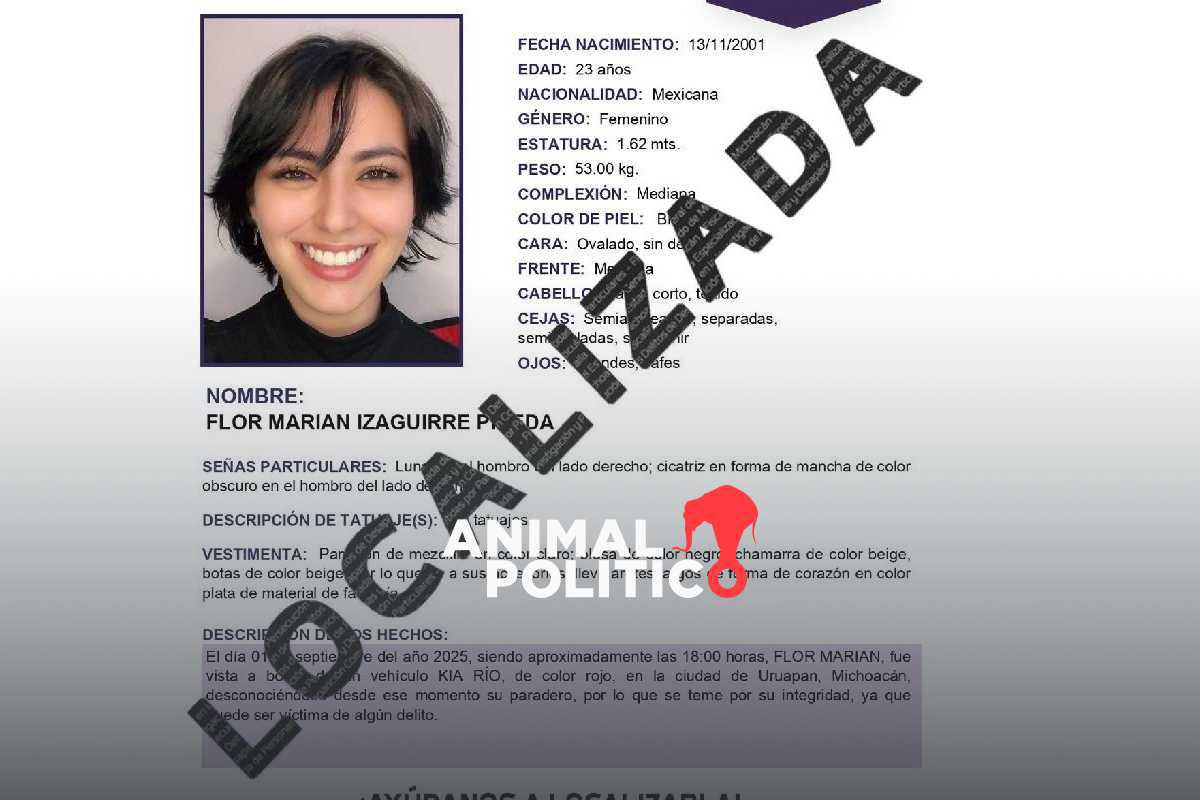 $!Fallece la tiktoker Flor Marian Izaguirre tras ser localizada en Morelia; su familia autoriza donación de órganos