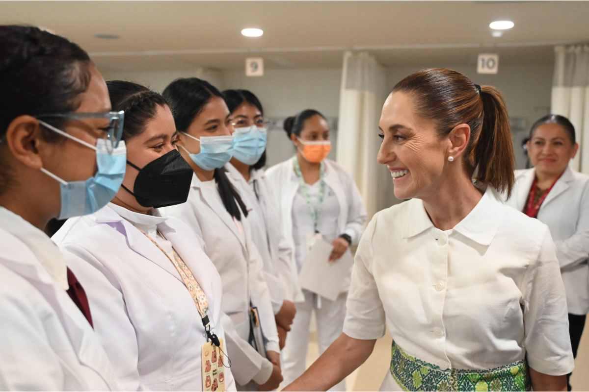 $!Sheinbaum inaugura primera etapa del hospital del ISSSTE en Acapulco, sin plantilla médica completa y sin obra concluida al 100%