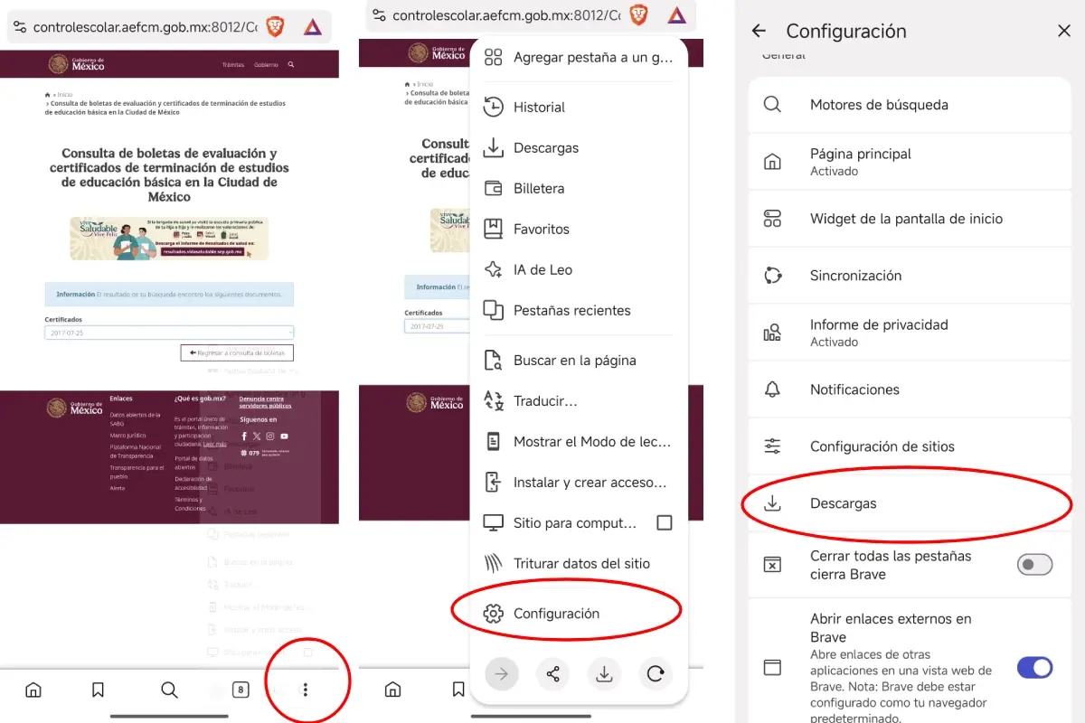 $!Paso a paso para cambiar tu configuración.