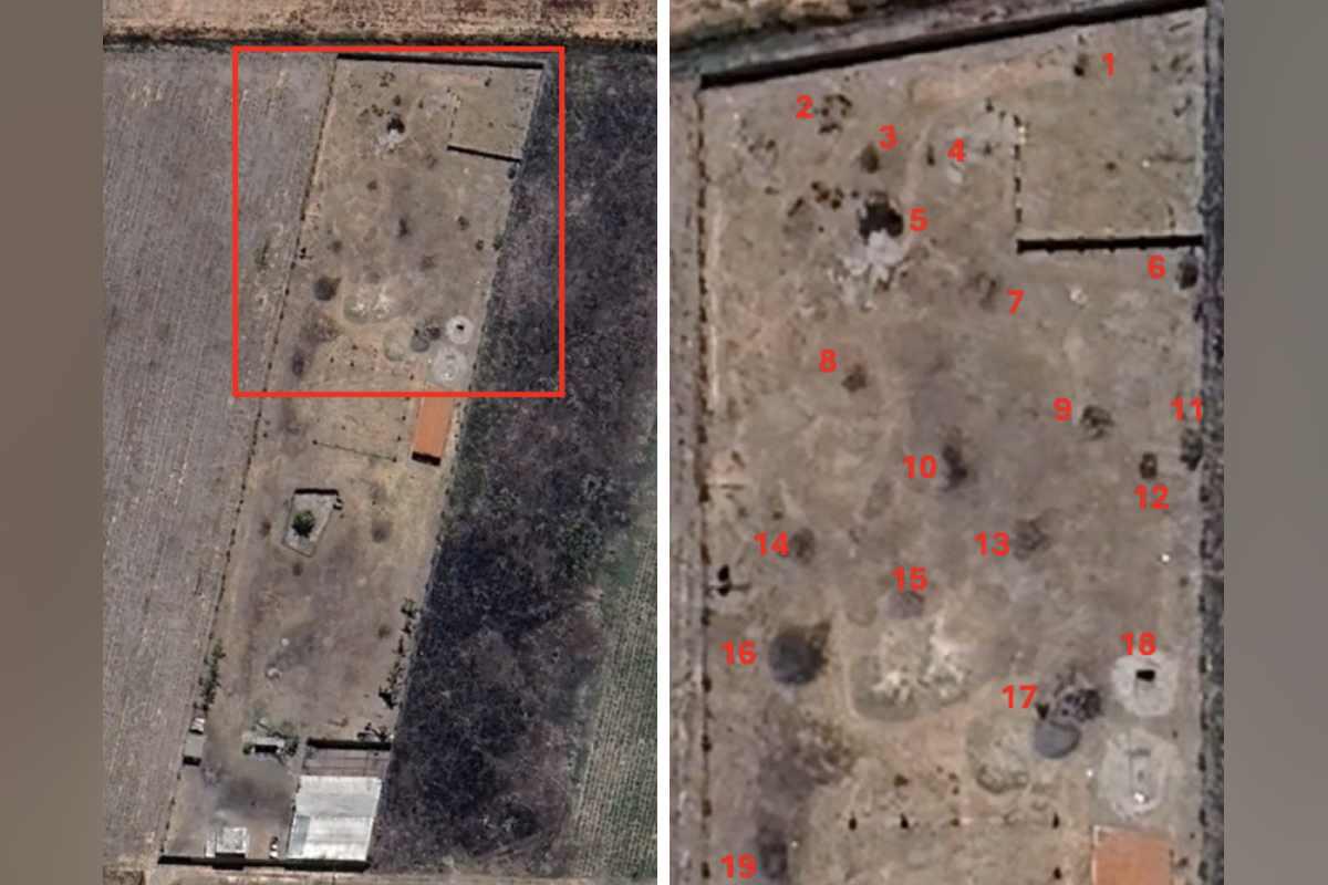 $!Imágenes satelitales del rancho de Teuchitlán revelan periodos de intensa actividad en el terreno al menos desde 2014