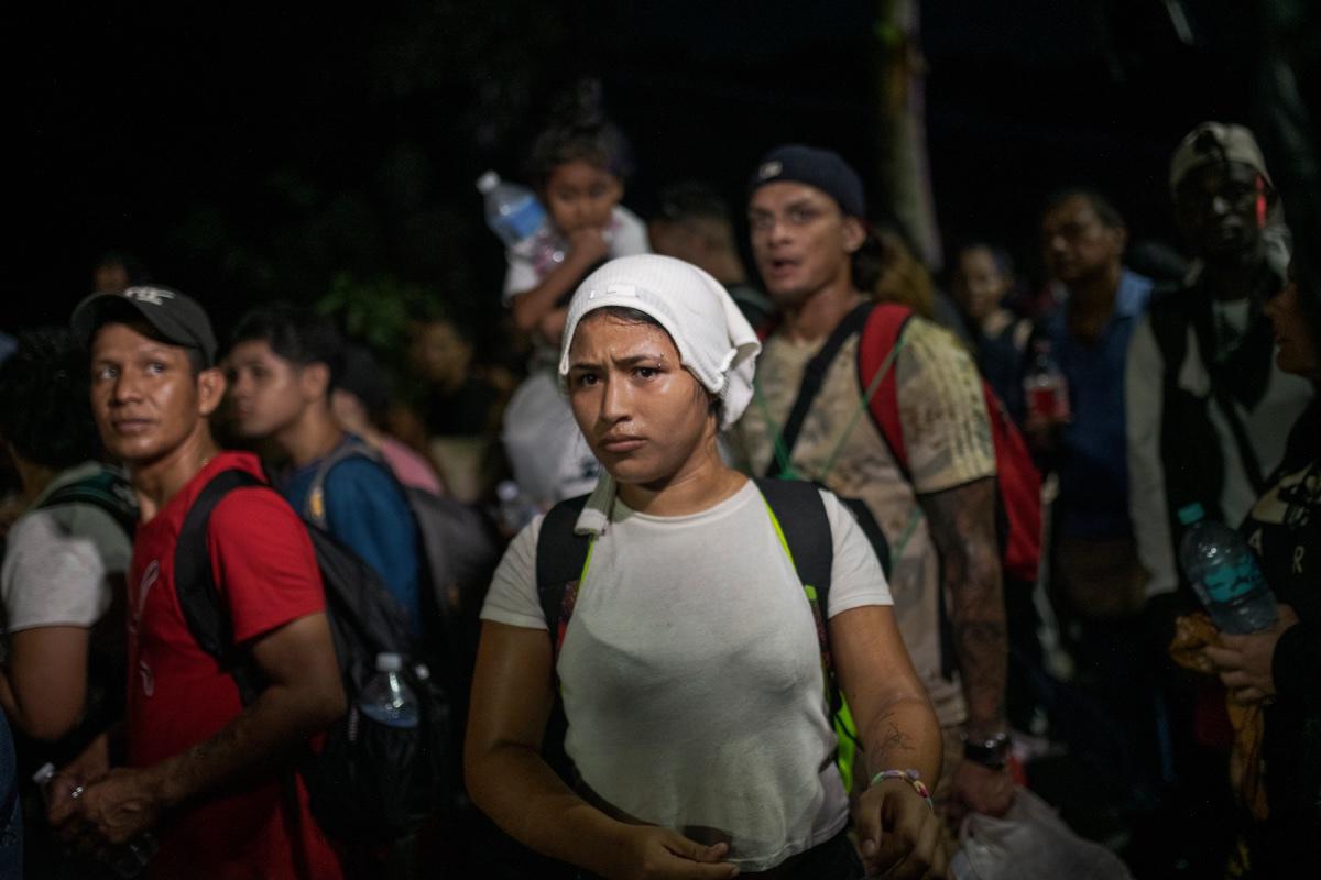 $!Tras meses de negativas de regularización y la imposibilidad de conseguir empleo formal, cientos de migrantes partieron de Tapachula. Foto: