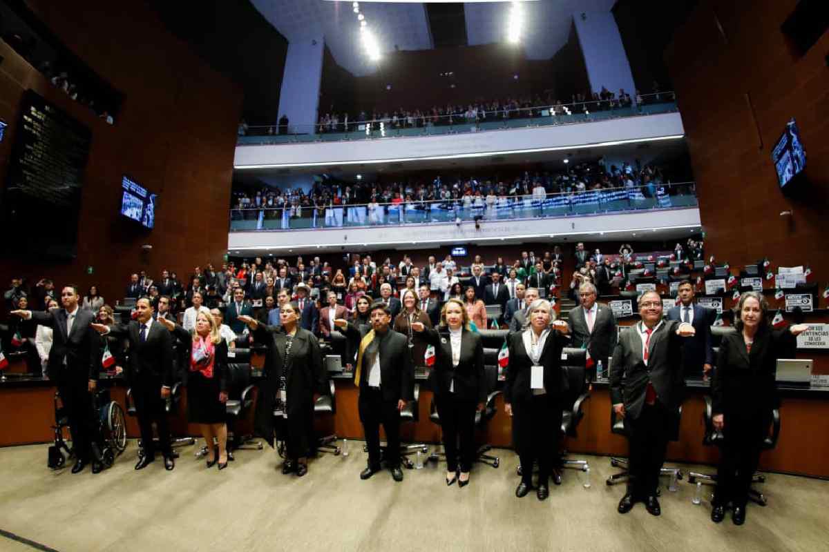 $!Del bastón de mando a las puertas de la Corte: ministros afines a Morena asumen el Máximo Tribunal