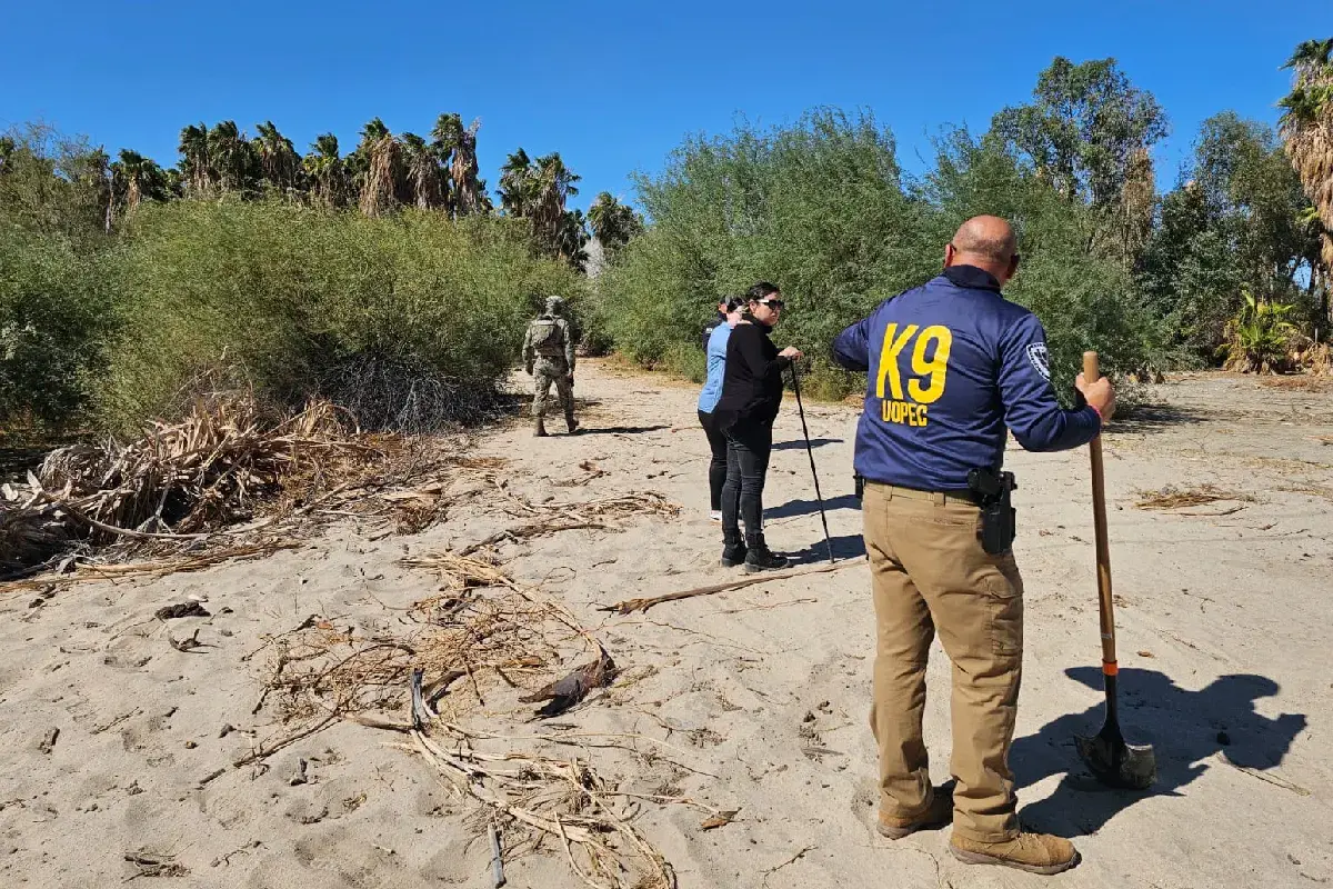$!Hallan restos humanos en fosa clandestina de Tijuana; denuncian rezago de FGE