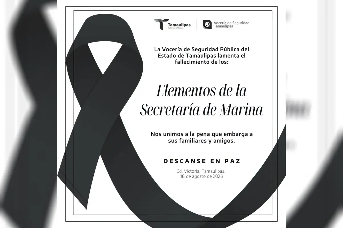 $!Accidente en muelle de Tamaulipas deja cuatro elementos de Marina muertos