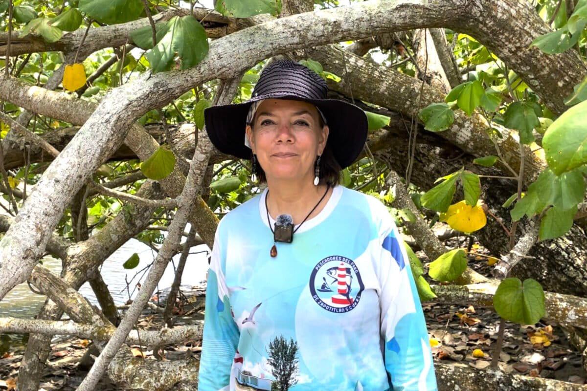 $!Susana Rocha, integrante de la asociación Senderos y Encuentros para un Desarrollo Autónomo Sustentable (Sendas AC), comenzó en 2019 una iniciativa para realizar un proyecto ecoturístico en la zona.