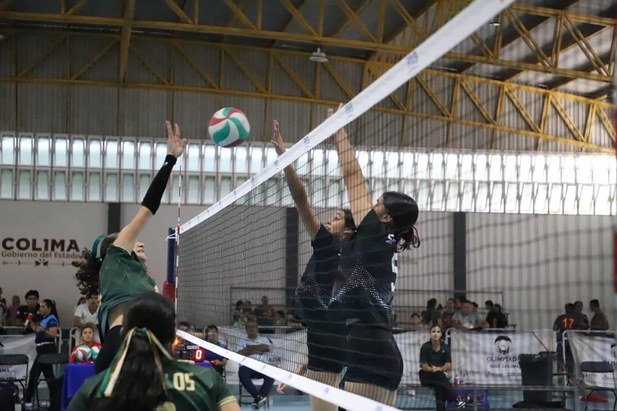 $!Sinaloa va por el oro del voleibol femenil en la Olimpiada Nacional