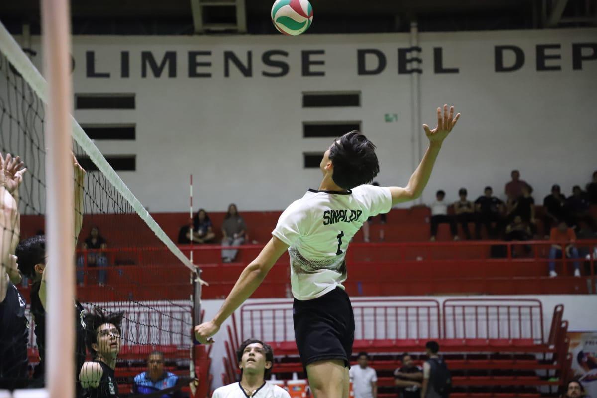 $!Sinaloa va por el oro del voleibol femenil en la Olimpiada Nacional