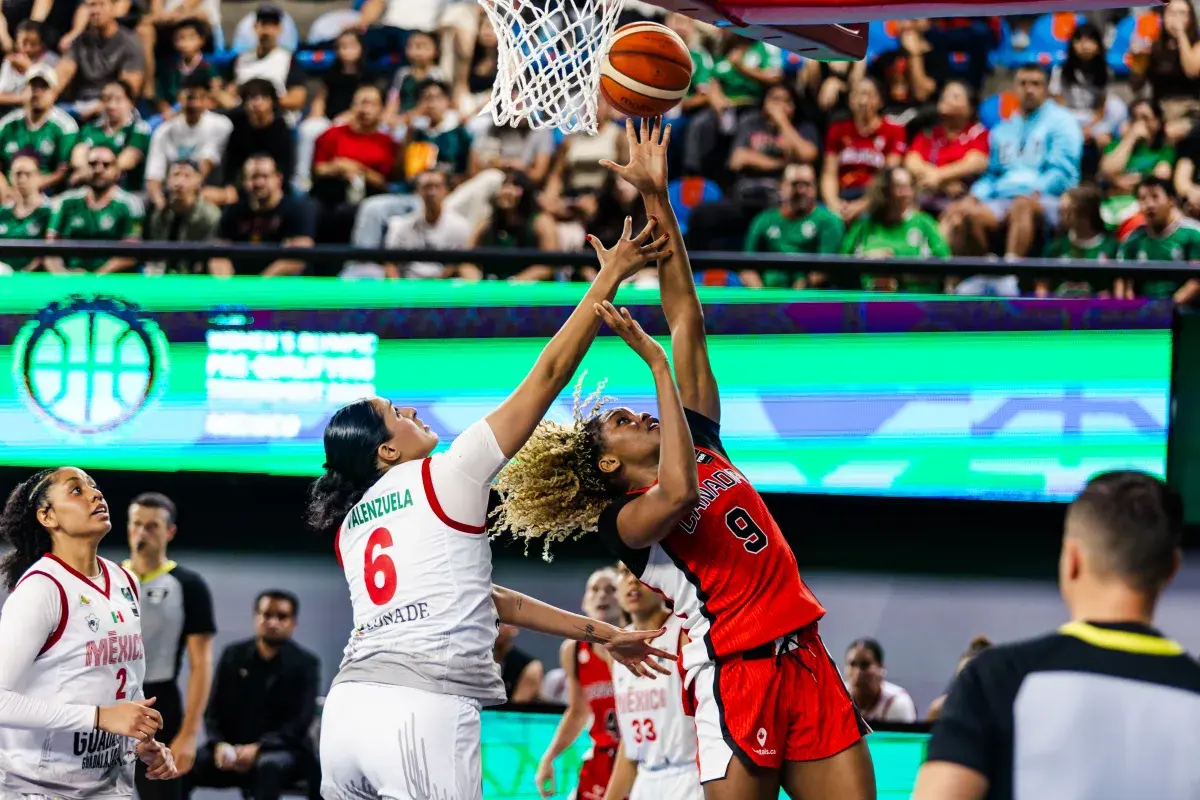 $!Mariana Valenzuela destaca, pero México cae ante Canadá y se queda sin boleto a Torneos de Clasificación Olímpica