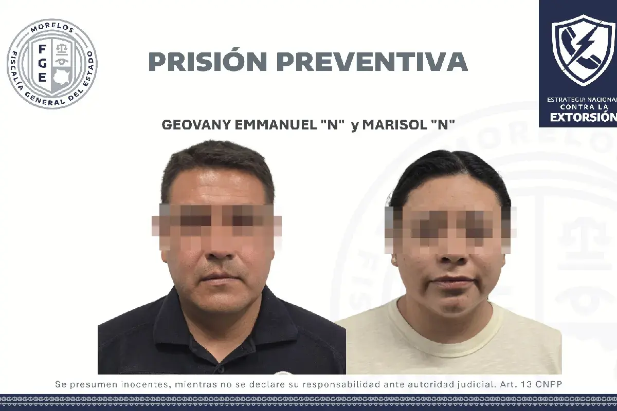 $!Vinculan a proceso a viuda del alcalde de Temoac, Morelos, por extorsión