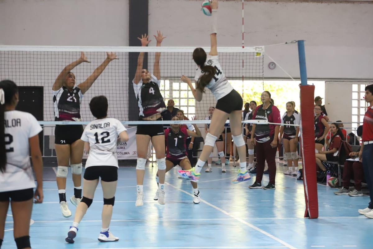 $!Suma Sinaloa una victoria en voleibol de sala