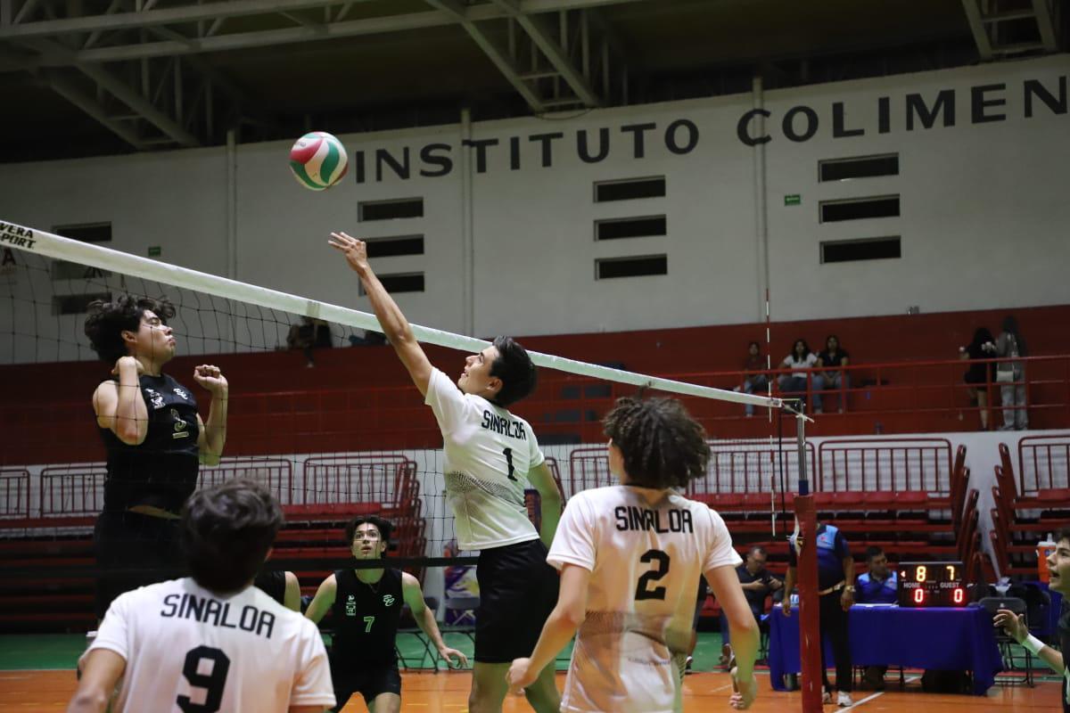 $!Sinaloa va por el oro del voleibol femenil en la Olimpiada Nacional