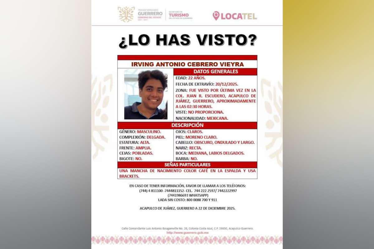 $!Reportan la desaparición de tres estudiantes del Instituto Tecnológico de Acapulco, Guerrero