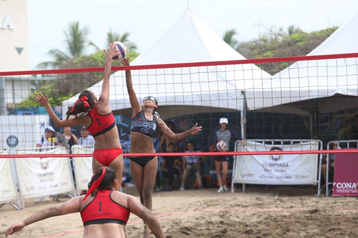 $!Obtiene Sinaloa cuatro medallas en voleibol de playa de la Olimpiada Nacional