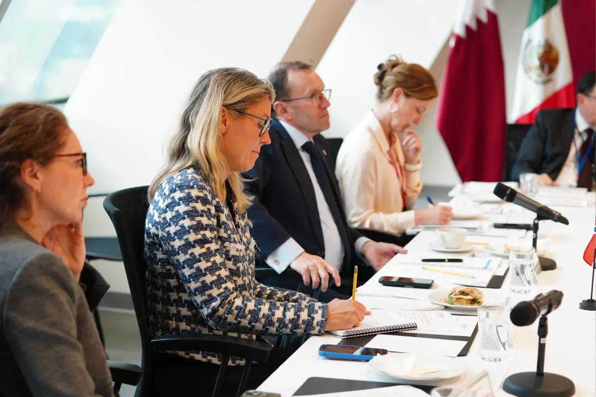 $!México pide en la ONU fortalecer mediación internacional; acuerda cooperación estrecha con Noruega, Qatar y Suiza