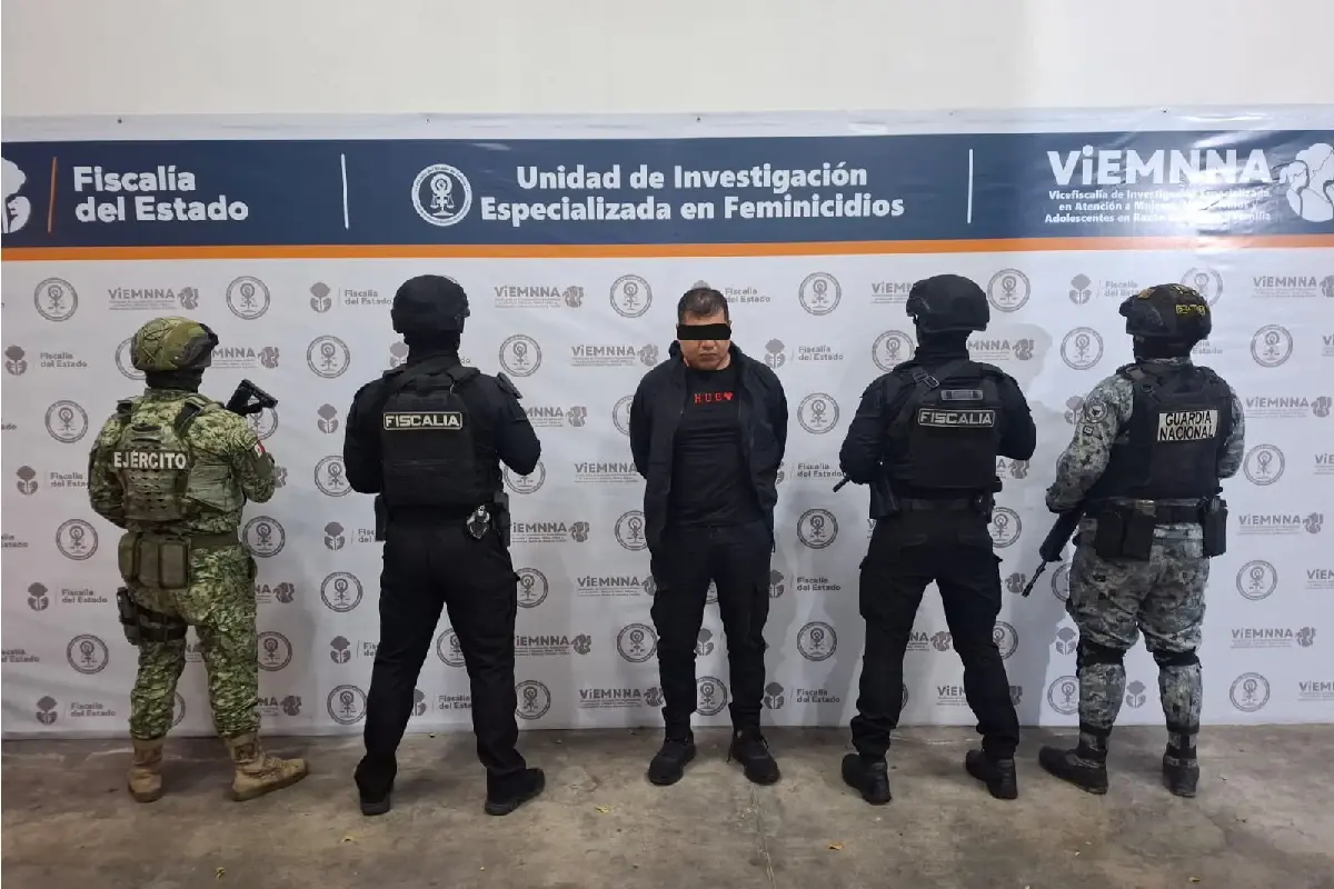 $!Iván Martín “N”, señalado como presuntor coautor material del feminicidio de Valeria Márquez.