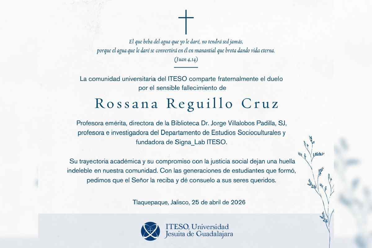 $!Fallece Rossana Reguillo, investigadora del ITESO y referente de las Ciencias Sociales en México