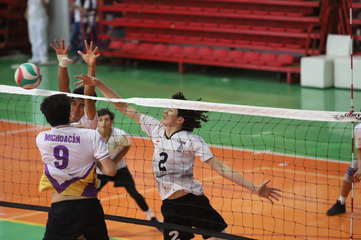 $!Suma Sinaloa una victoria en voleibol de sala