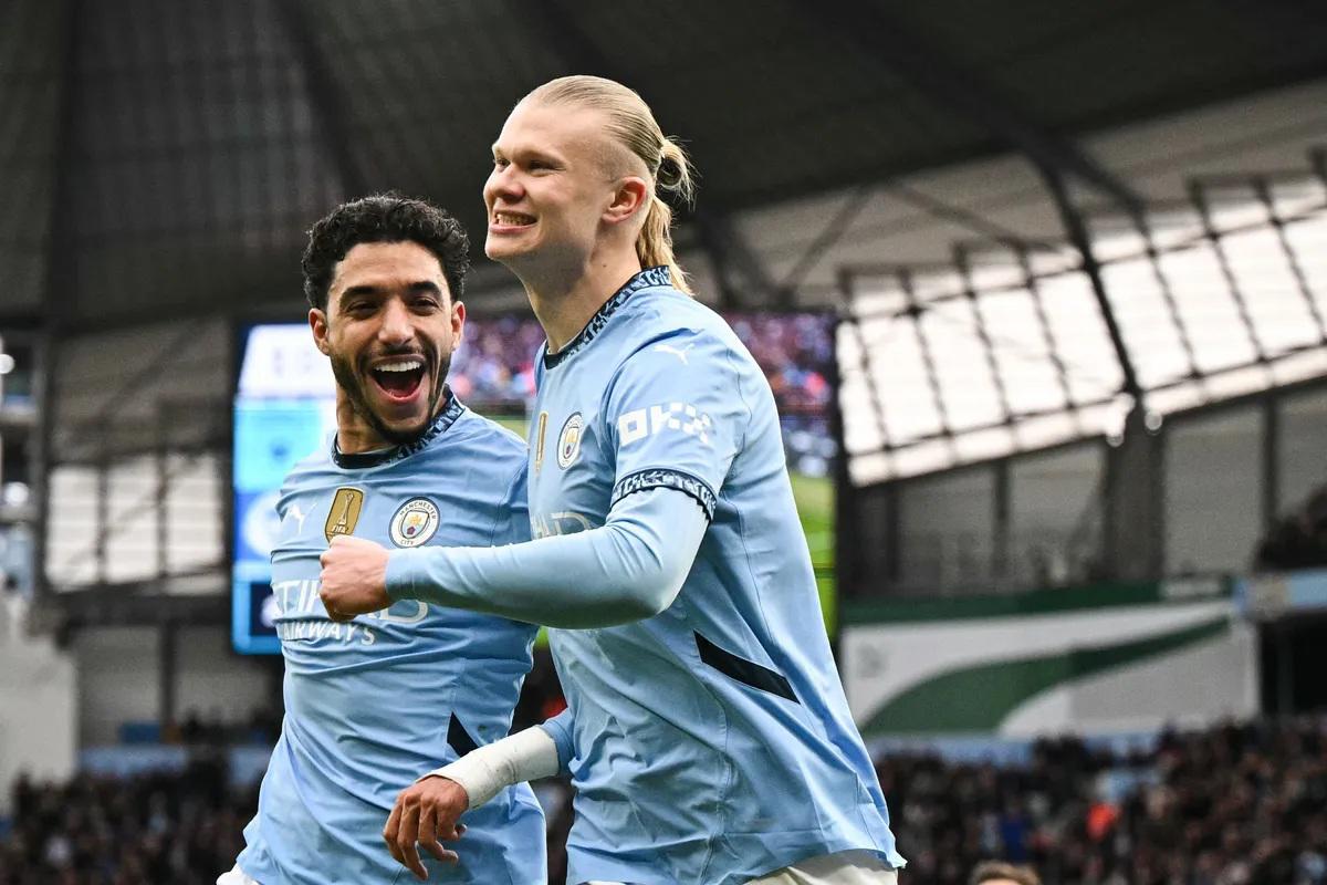 $!Manchester City y Brighton empatan en un vibrante duelo en el Etihad Stadium