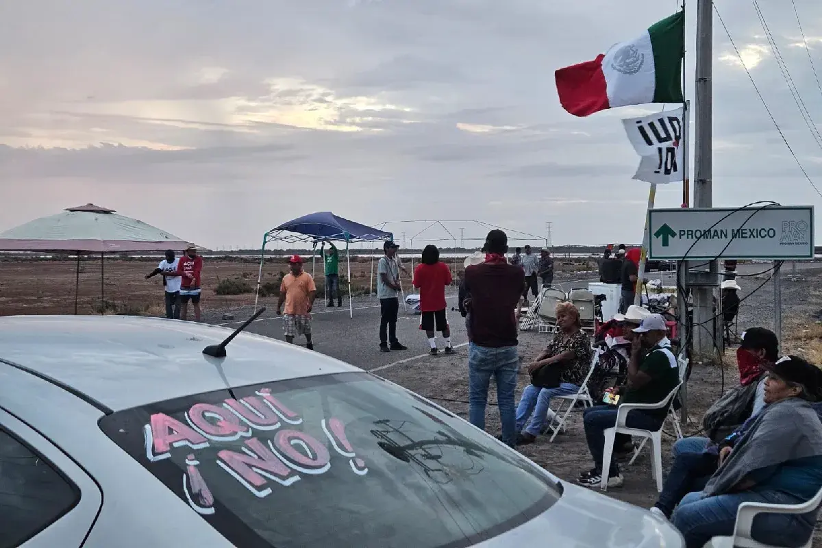 $!Riesgo sísmico en Topolobampo, otro de los reclamos contra planta de amoniaco