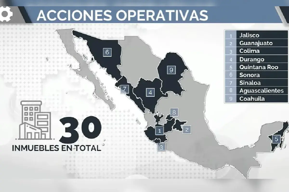 $!Detienen a ocho personas ligadas a red de evasión fiscal ‘El Caballito’; aseguran 11 inmuebles en México