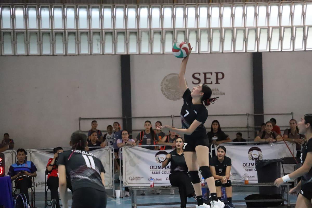 $!Sinaloa va por el oro del voleibol femenil en la Olimpiada Nacional