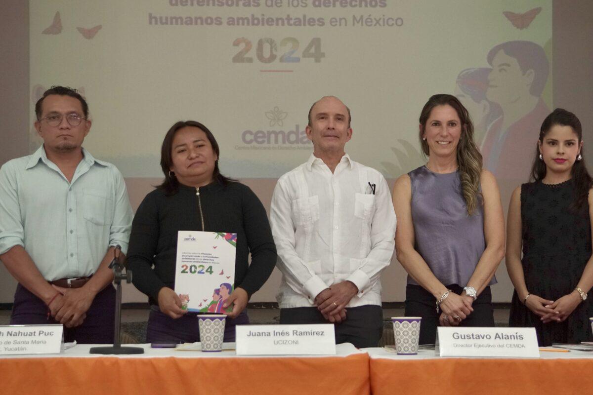 $!En 2024, se documentaron 94 eventos de agresión. Fueron asesinados 25 defensores, de acuerdo con el informe.