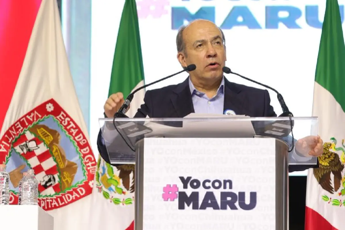 $!Ex Presidente Felipe Calderón.