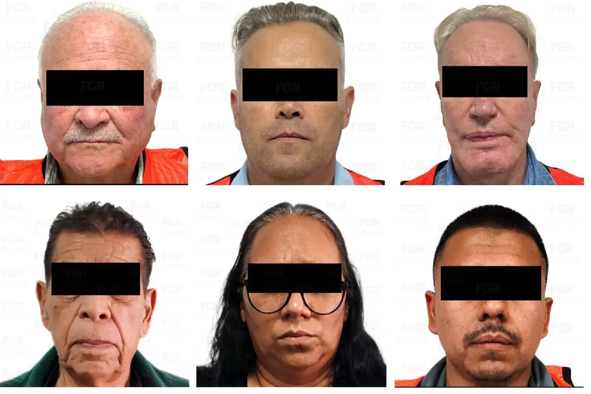 $!Personas detenidas por el caso de huachicol fiscal.