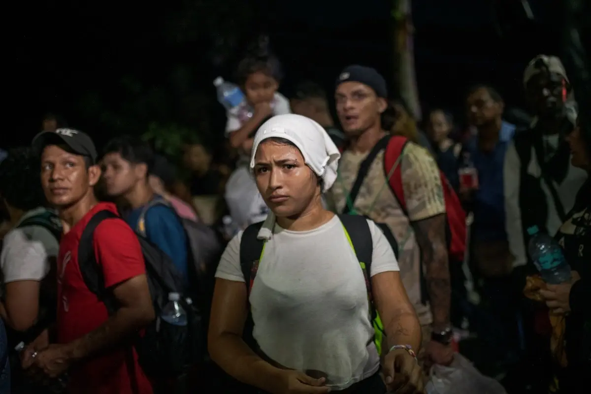$!Cientos de migrantes partieron de Tapachula en agosto pasado.