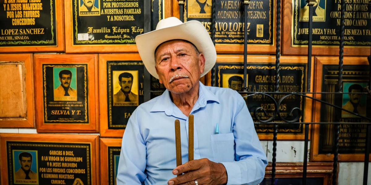 Menos devotos, pero mismo fervor en homenaje a Malverde en Culiacán