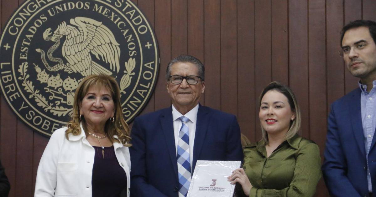 Entrega Gobierno de Sinaloa Tercer Informe de Labores de Rocha Moya al ...