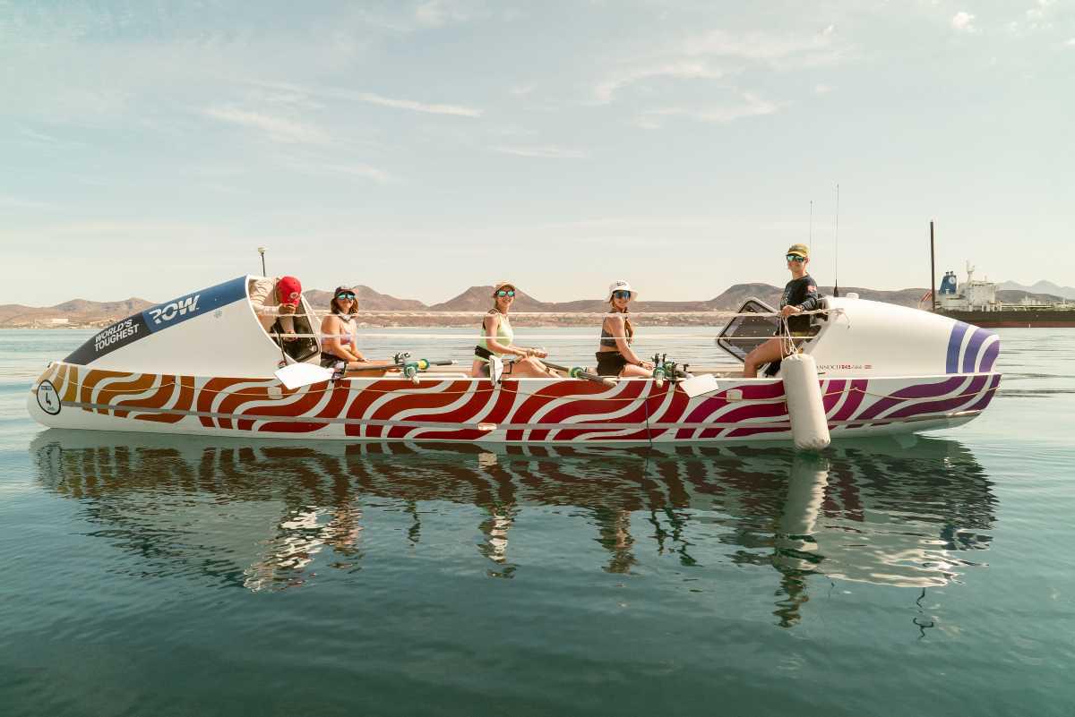 $!Las mexicanas tardarán 55 días en cruzar el Atlántico.