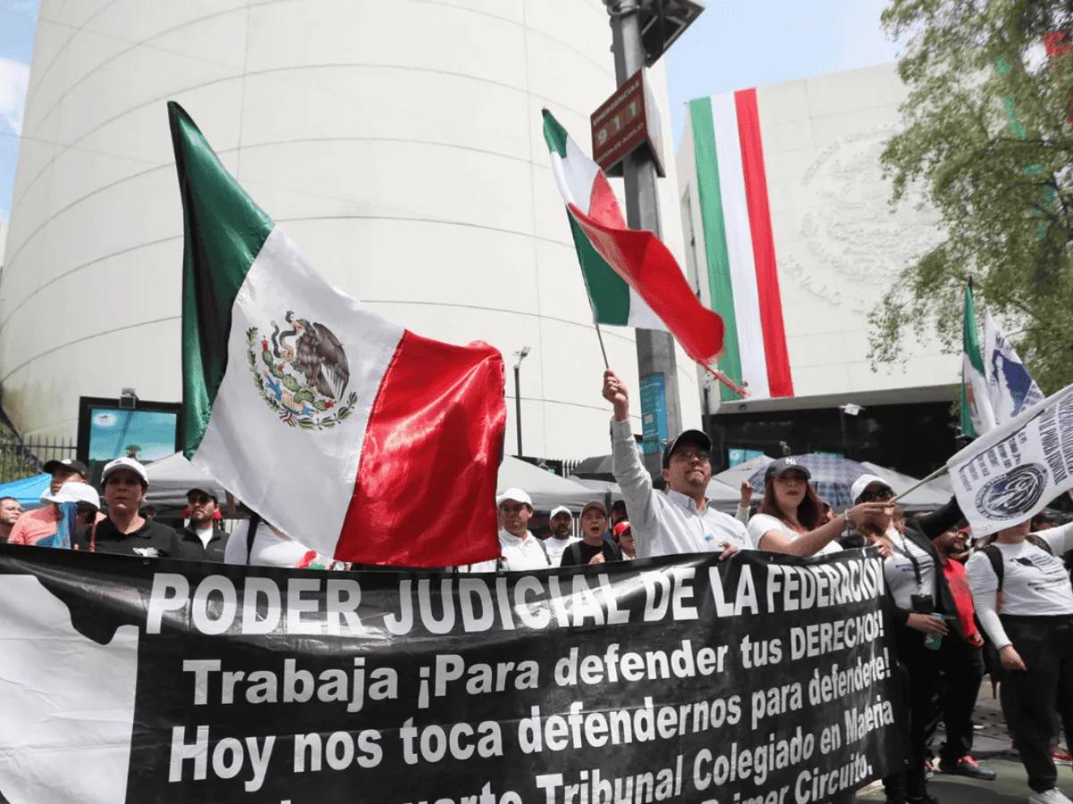 $!Protestas ante la reforma judicial.