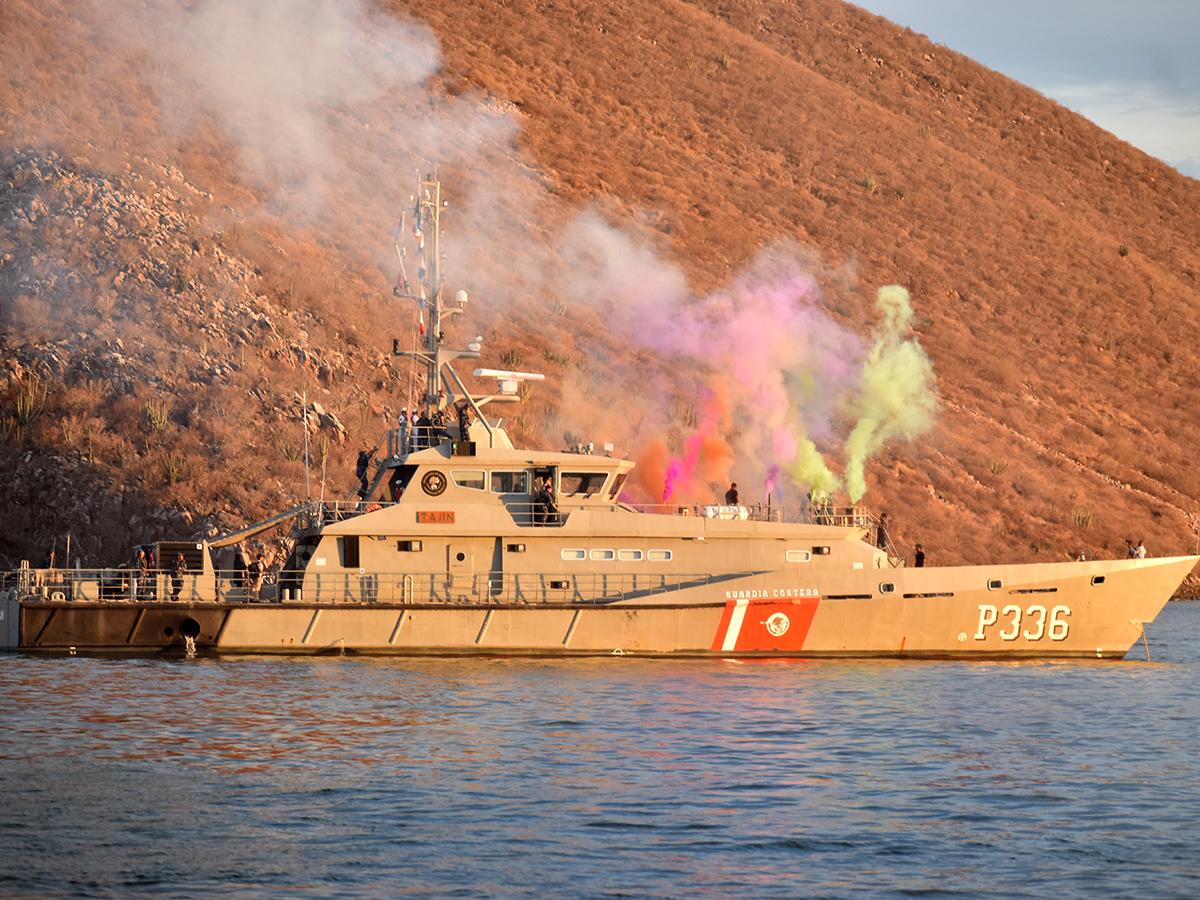 $!Recrean en Topolobampo el primer combate aeronaval del mundo