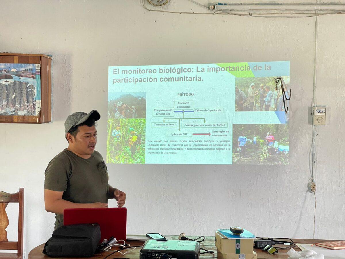 $!Capacitación de monitores comunitarios.