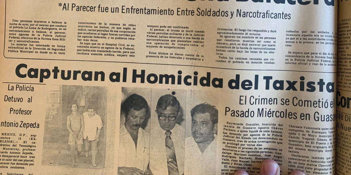 Así se contó en 1978 la muerte de Pedro Avilés en Sinaloa, el