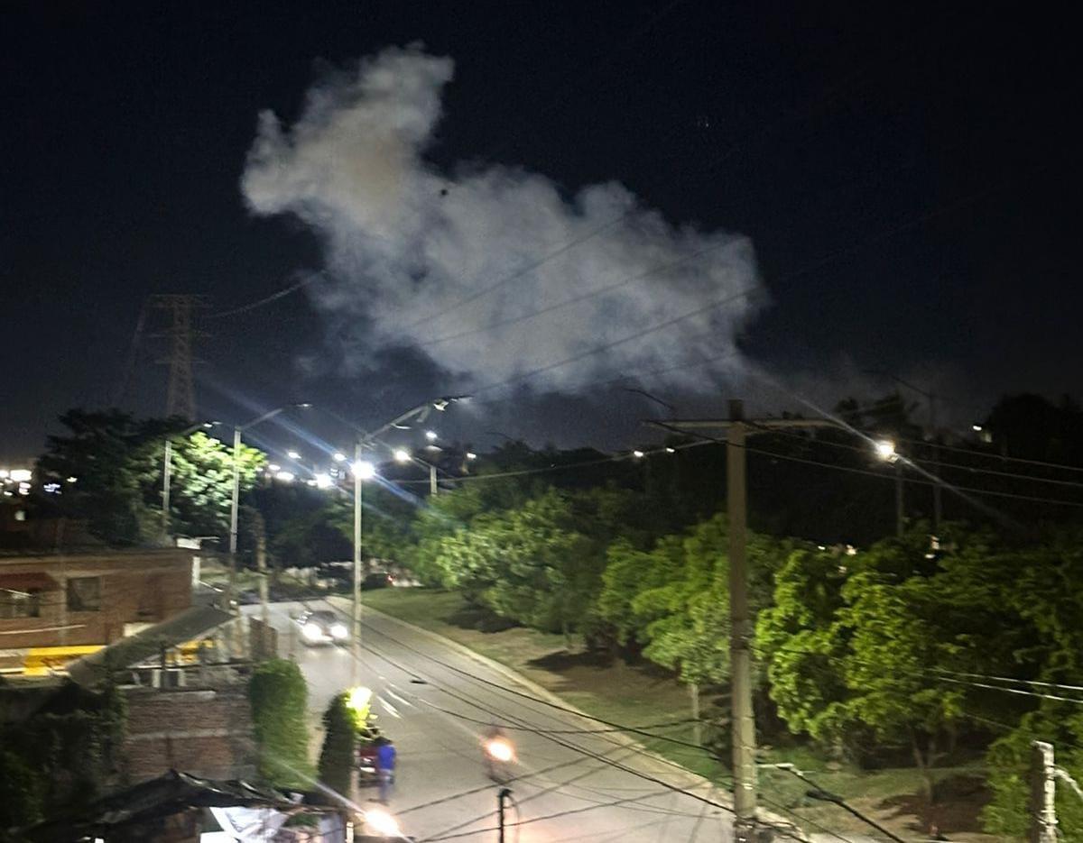 $!Atacan con un artefacto explosivo a patrulla de la Policía Municipal en Mazatlán