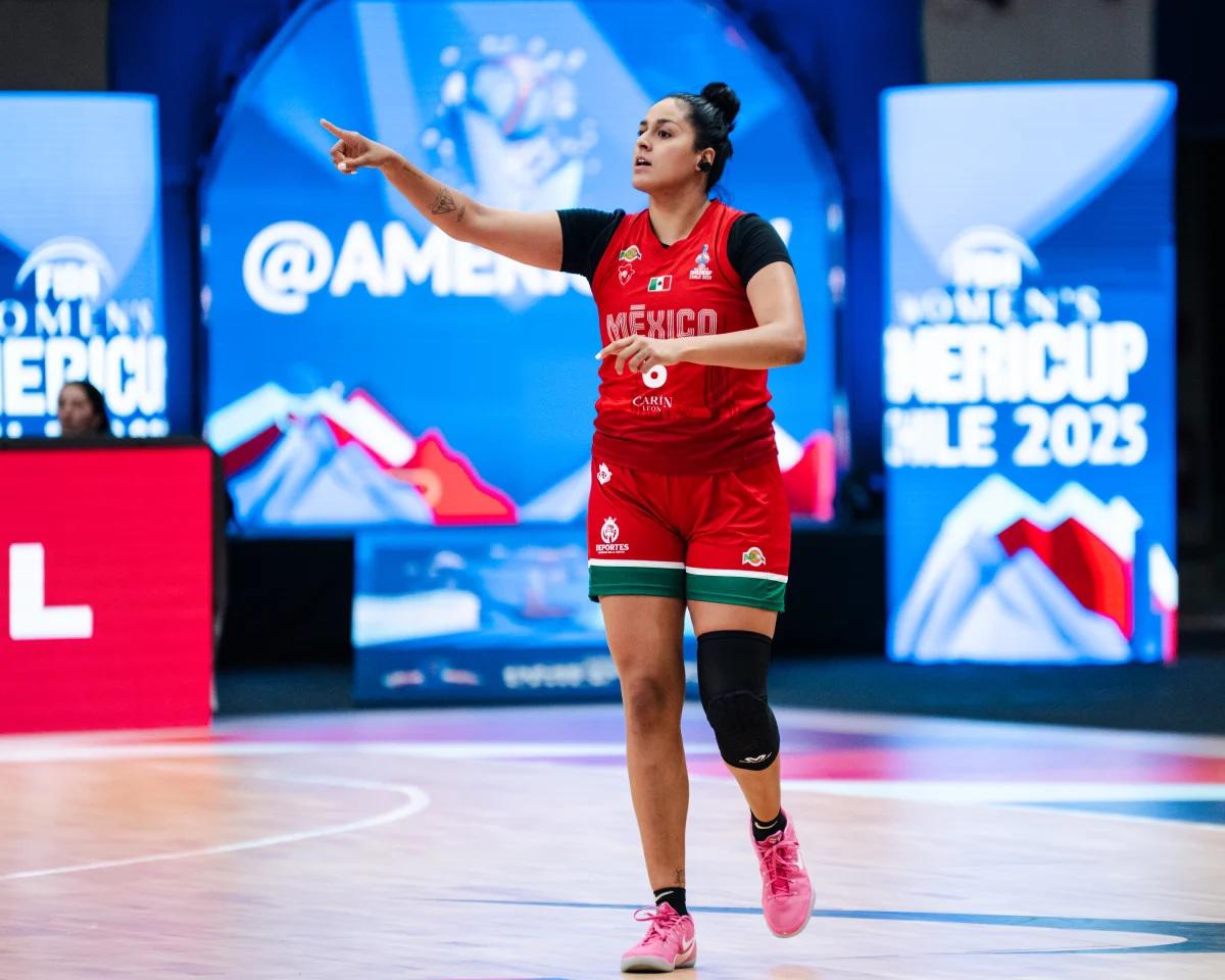 $!México cierra con derrota ante Estados Unidos, pero Mariana Valenzuela mantiene presencia sinaloense en la AmeriCup Femenina 2025