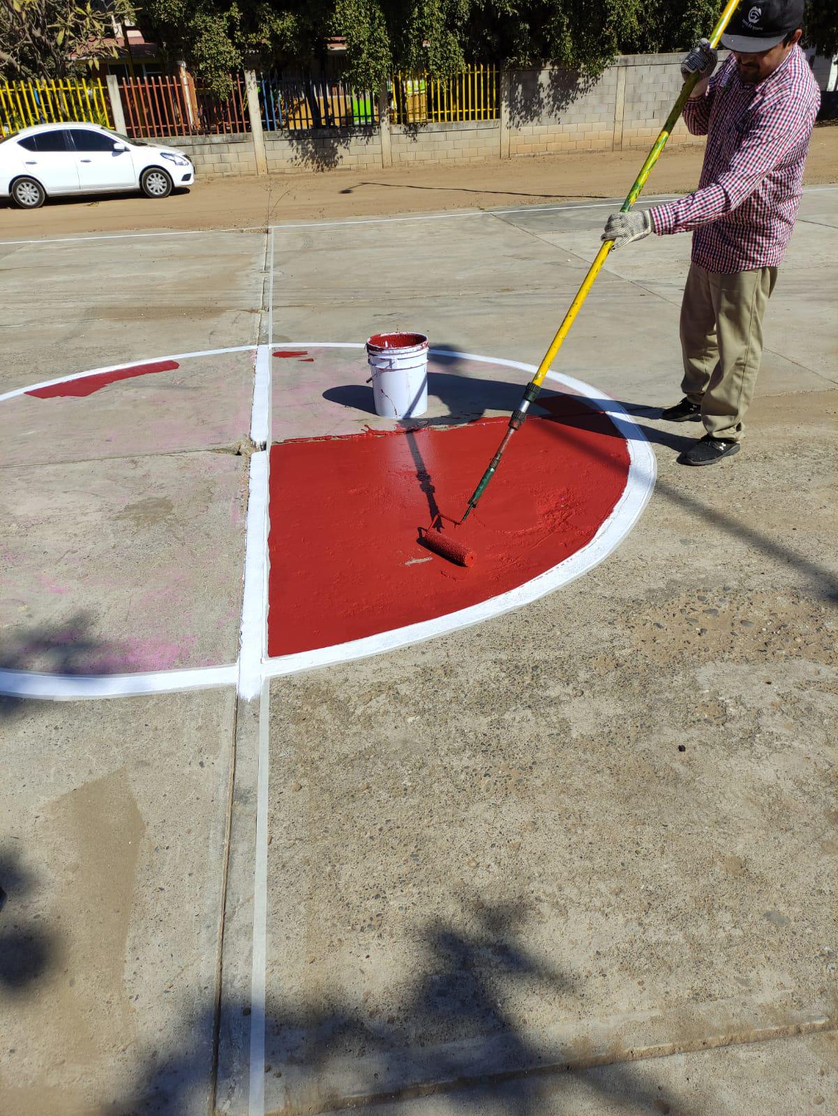 $!Unidad Deportiva de El Pozo, en Imala, es rehabilitada por el Imdec