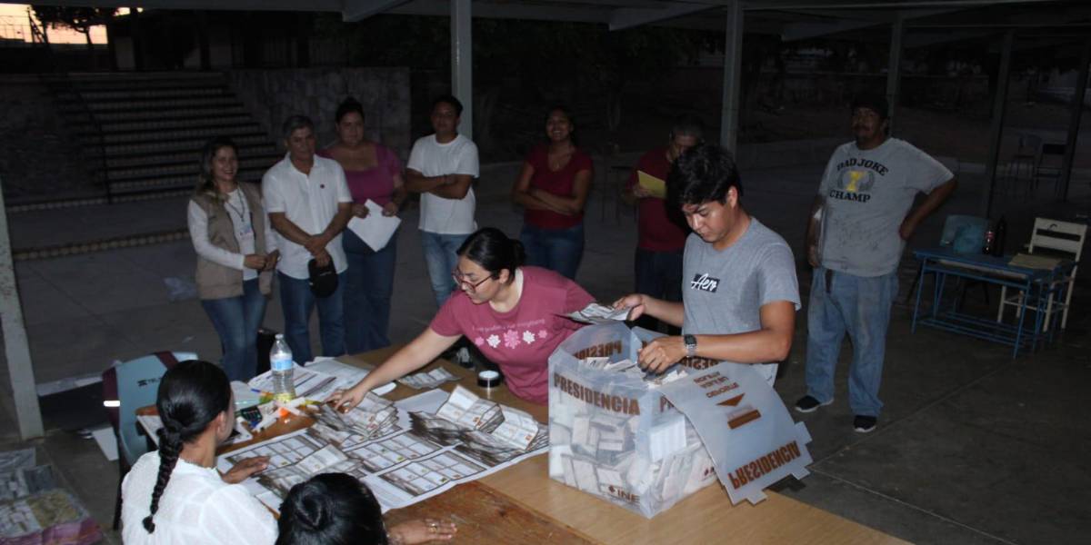 Resguardan corporaciones 24 Consejo Distrital a espera de paquetes electorales Resguardan corporaciones 24 Consejo Distrital a espera de paquetes electorales