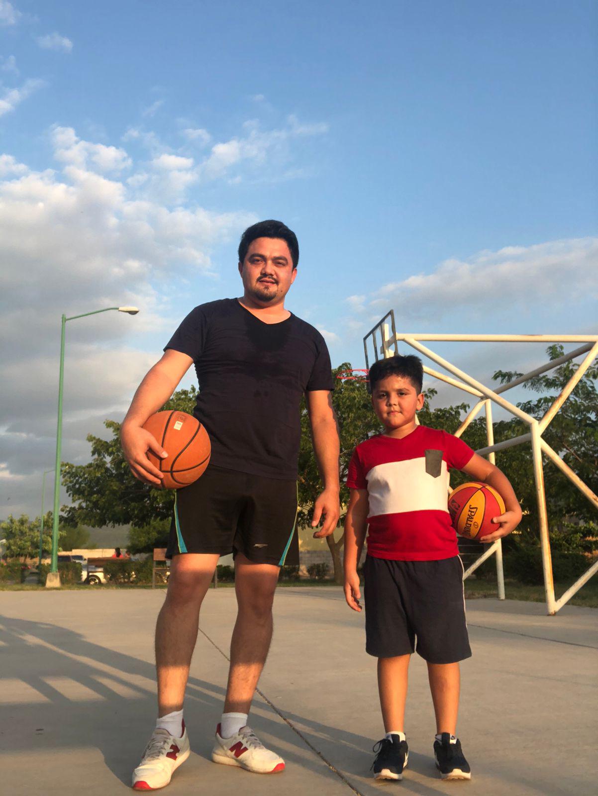 $!Daniel Tapia Sánchez y Sebastián Tapia Angulo comparten el gusto por el deporte ráfaga.