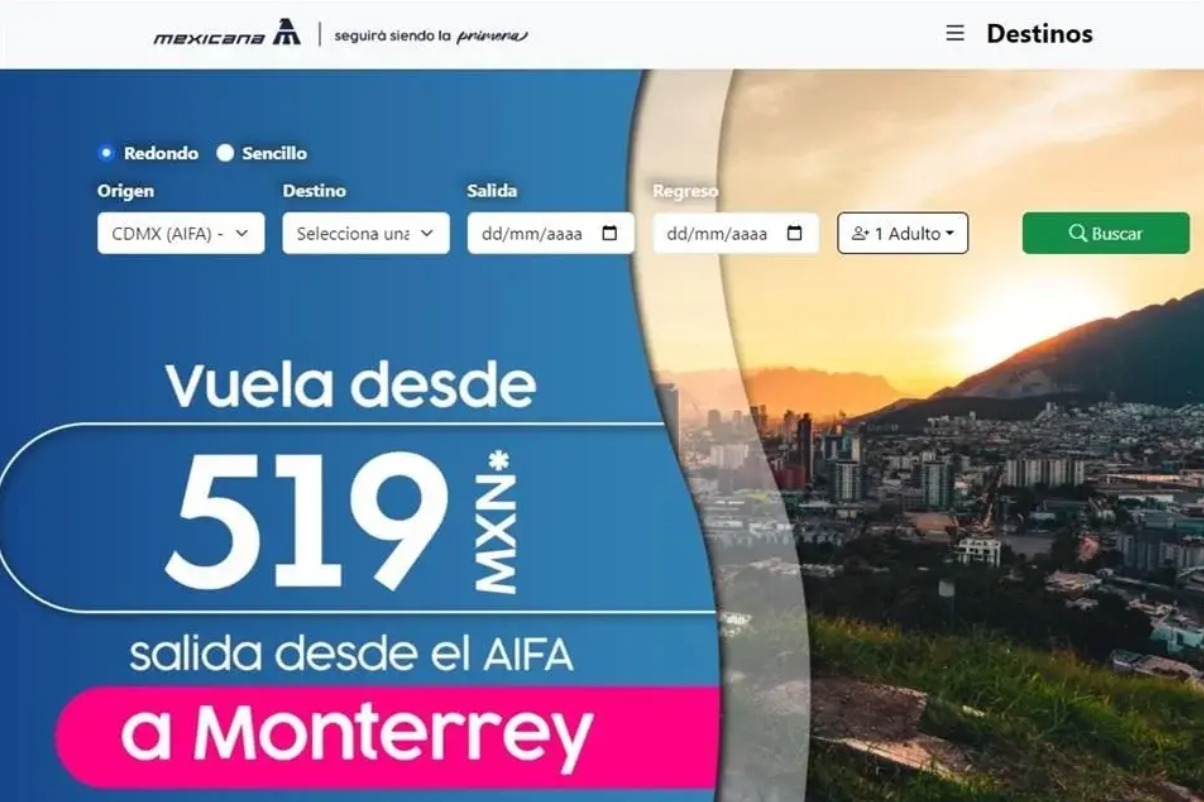 $!Inicia venta de boletos en página web de Mexicana de Aviación