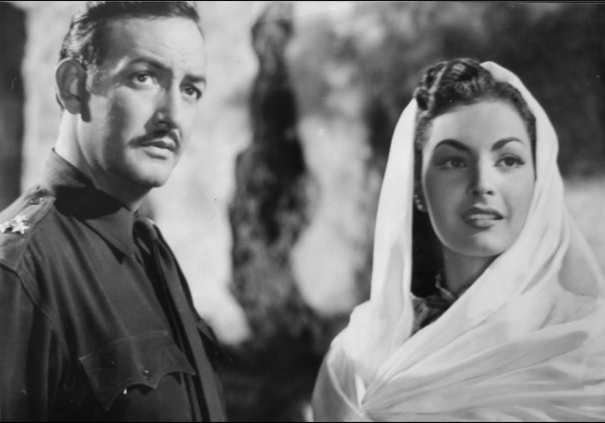 $!Lluvia roja, fue la película que filmó junto a Jorge Negrete en 1950.