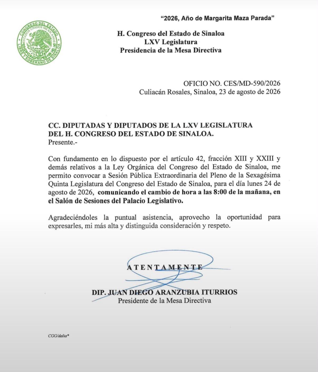 $!Congreso citará a sesión a las 8:00 para definir gobernador interino