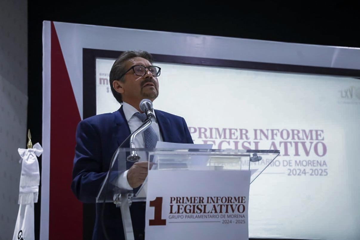 $!Diputados de Morena destacan reformas contra ‘punteros’ y ponchallantas en Primer Informe