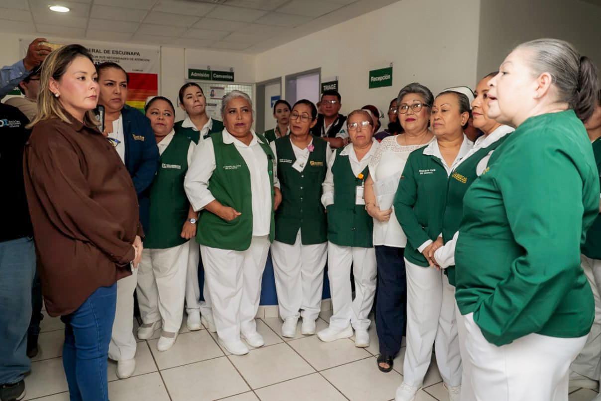 $!Anuncia Gobernadora de Sinaloa más apoyo para reforzar la seguridad en Escuinapa