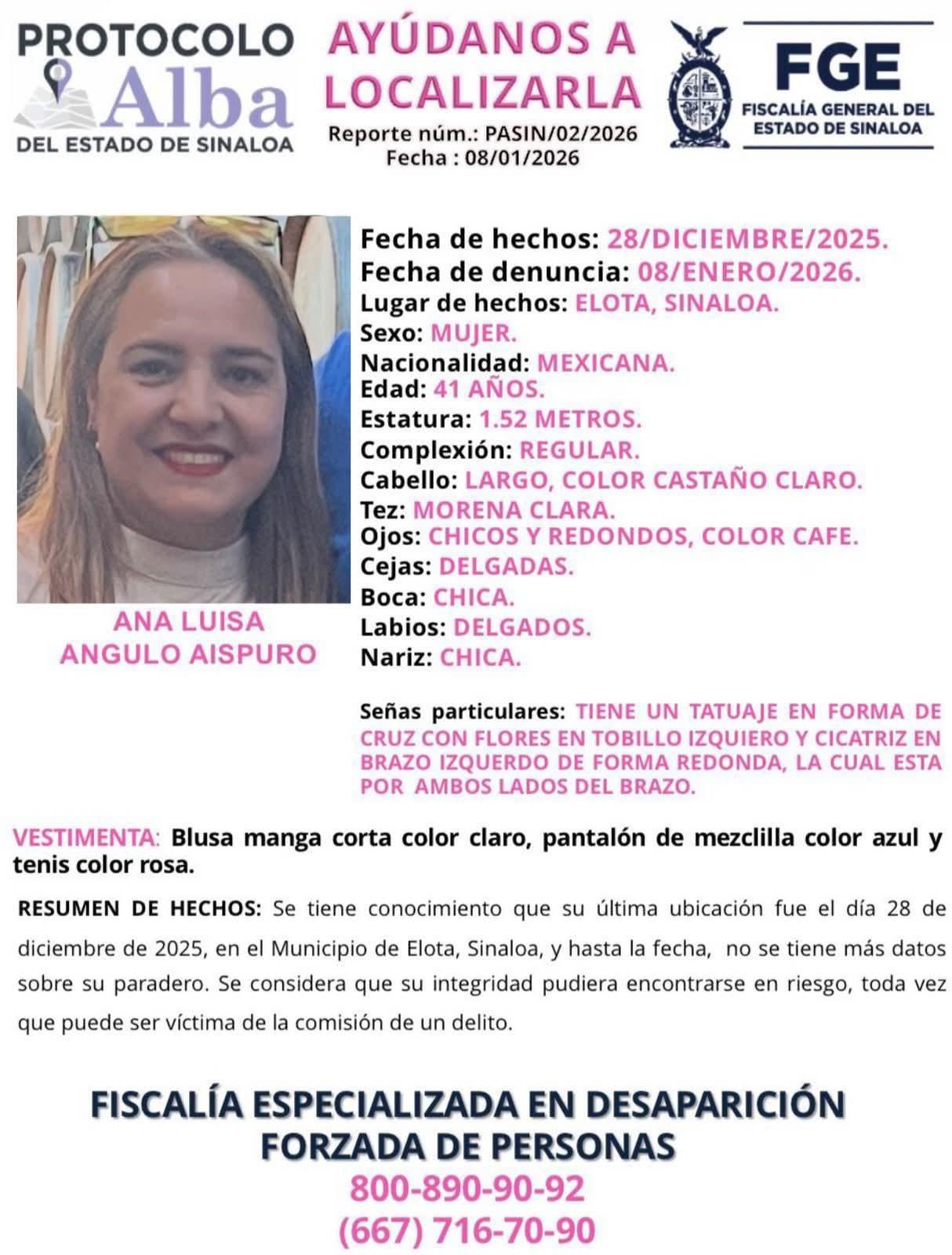 $!Buscan a familia desaparecida hace dos semanas en Elota; se dirigían de Mazatlán a Culiacán