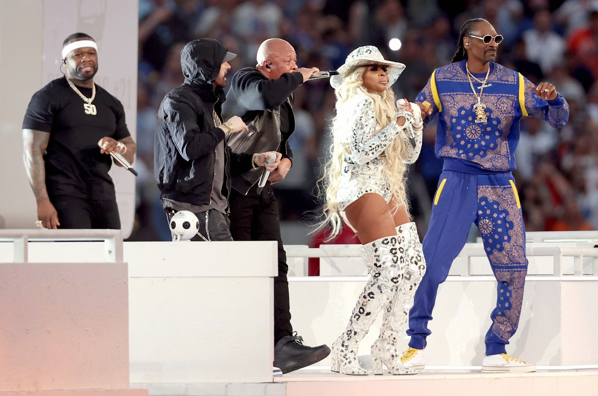 $!Triunfa el hip hop en la máxima fiesta del Super Bowl LVI