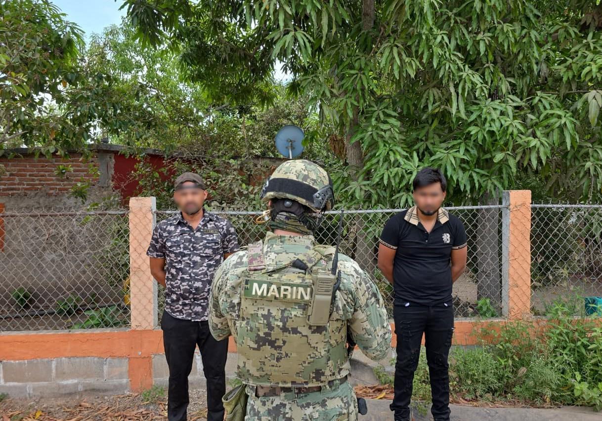 $!Marina localiza y rescata a dos personas privadas de su libertad, en Mazatlán